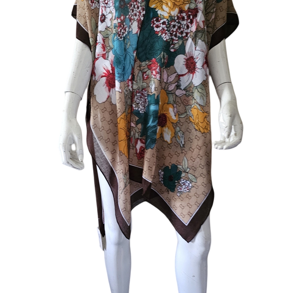 Floral Patterned Kimono